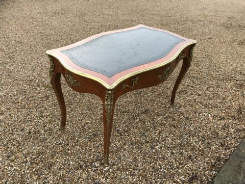 ANTIQUE FRENCH BUREAU PLAT - ADDITIONAL PHOTO 3