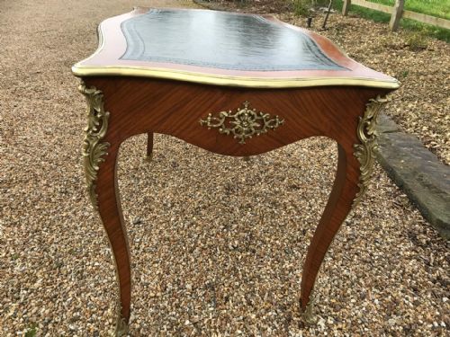 ANTIQUE FRENCH BUREAU PLAT - ADDITIONAL PHOTO 4