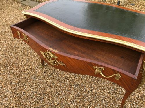 ANTIQUE FRENCH BUREAU PLAT - ADDITIONAL PHOTO 8