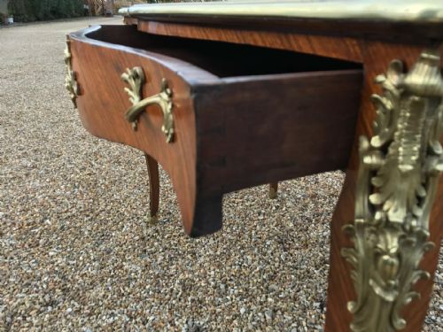 ANTIQUE FRENCH BUREAU PLAT - ADDITIONAL PHOTO 10