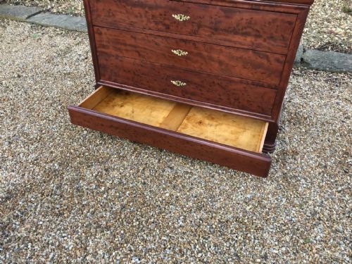 ANTIQUE FRENCH COMMODE CHEST OF DRAWERS - ADDITIONAL PHOTO 7