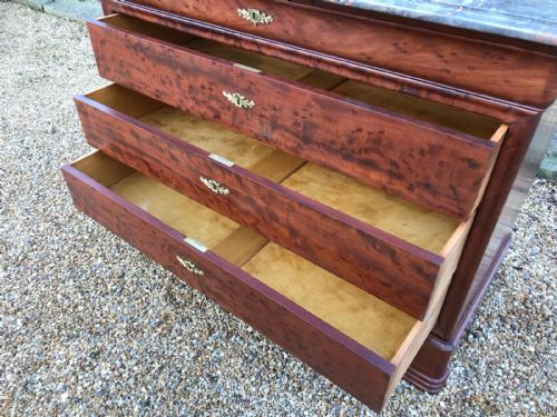 ANTIQUE FRENCH COMMODE CHEST OF DRAWERS - ADDITIONAL PHOTO 10