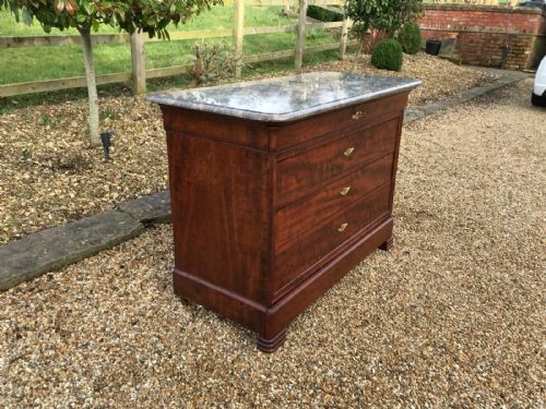 ANTIQUE FRENCH COMMODE CHEST OF DRAWERS - ADDITIONAL PHOTO 14