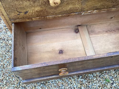 VICTORIAN PINE CHEST OF DRAWERS - ADDITIONAL PHOTO 5