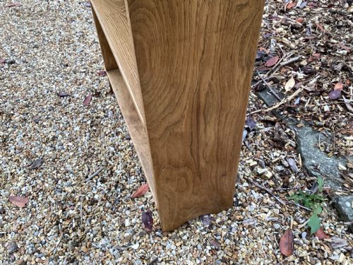 EDWARDIAN OAK BOOKCASE - ADDITIONAL PHOTO 2