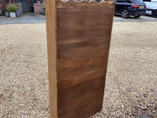 EDWARDIAN OAK BOOKCASE - ADDITIONAL PHOTO 4