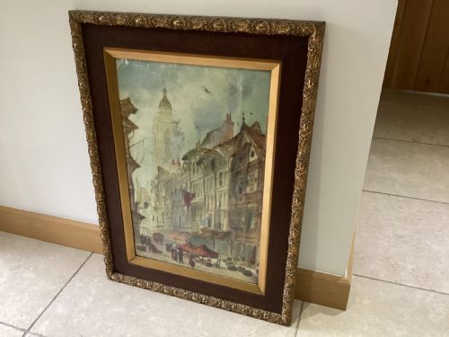 ANTIQUE PAUL BRADDON PAIR OF WATER COLOURS - ADDITIONAL PHOTO 4
