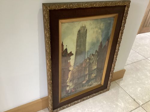 ANTIQUE PAUL BRADDON PAIR OF WATER COLOURS - ADDITIONAL PHOTO 11
