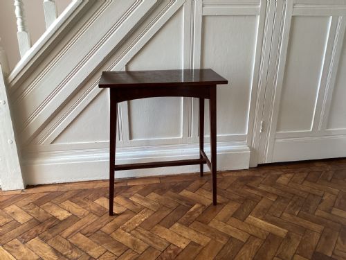 ANTIQUE LIBERTY STYLE OAK SIDE TABLE - ADDITIONAL PHOTO 9