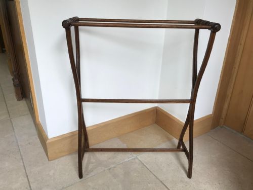 Antique French Oak Towel Rail