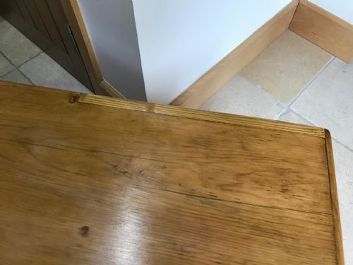 VICTORIAN ANTIQUE PINE BOX - ADDITIONAL PHOTO 7