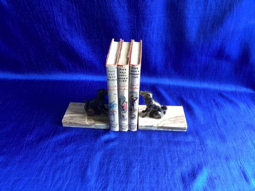 ANTIQUE FRENCH ART DECO SPANIEL DOG BOOKENDS - ADDITIONAL PHOTO 7