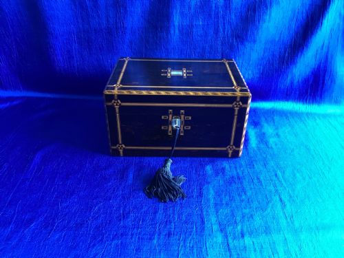 VICTORIAN COROMANDEL PARQUETRY JEWELLERY KEEPSAKE BOX - ADDITIONAL PHOTO 10