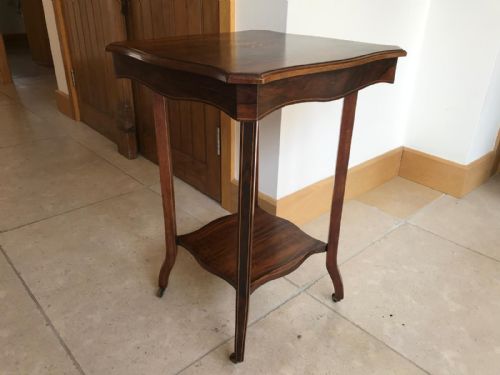 VICTORIAN ROSEWOOD SIDE TABLE - ADDITIONAL PHOTO 8