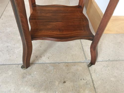 VICTORIAN ROSEWOOD SIDE TABLE - ADDITIONAL PHOTO 9