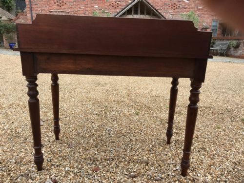 VICTORIAN MAHOGANY WASHSTANDWRITING DESK - ADDITIONAL PHOTO 5