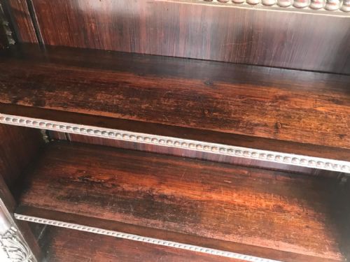 GEORGIAN ROSEWOOD OPEN BOOKCASE - ADDITIONAL PHOTO 10