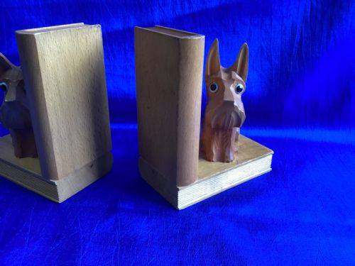 ANTIQUE SET OF WESTIE SCOTTIE BOOKENDS - ADDITIONAL PHOTO 2