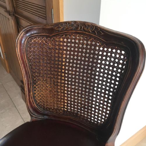 ANTIQUE FRENCH REVOLVING BAR STOOL - ADDITIONAL PHOTO 7