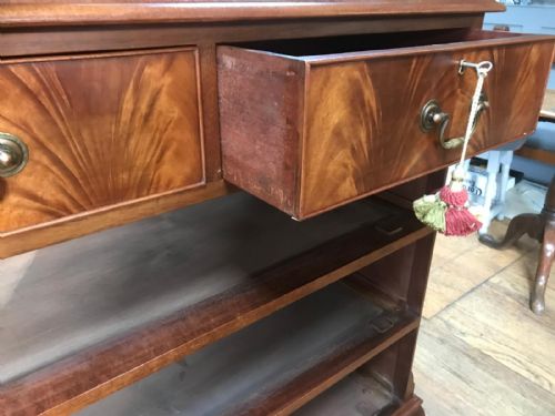 ANTIQUE MAHOGANY CHEST OF DRAWERS - ADDITIONAL PHOTO 14