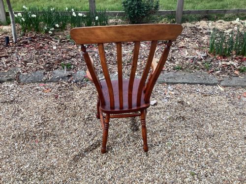 VICTORIAN HIGH BACK KITCHEN CHAIR - ADDITIONAL PHOTO 3