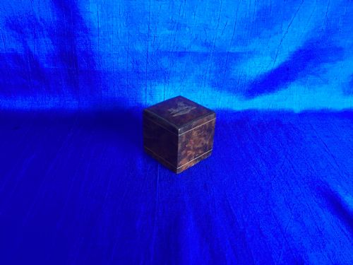 VICTORIAN TUNBRIDGEWARE WALNUT TRAVELLING INKWELL - ADDITIONAL PHOTO 10