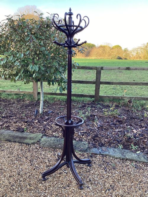 ANTIQUE EDWARDIAN BENTWOOD COAT STAND - ADDITIONAL PHOTO 6