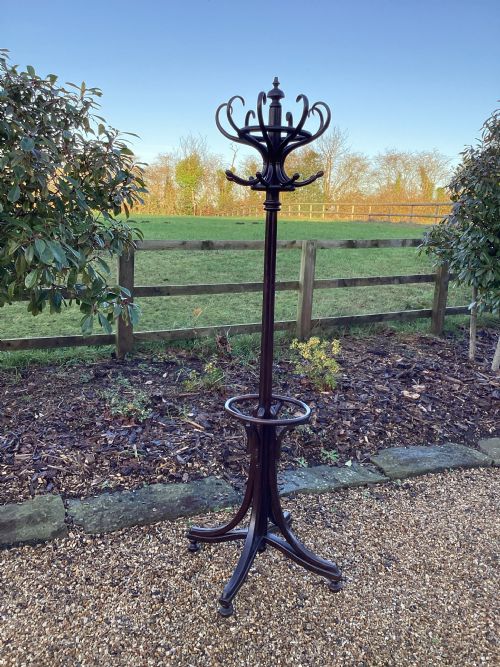 ANTIQUE EDWARDIAN BENTWOOD COAT STAND - ADDITIONAL PHOTO 10