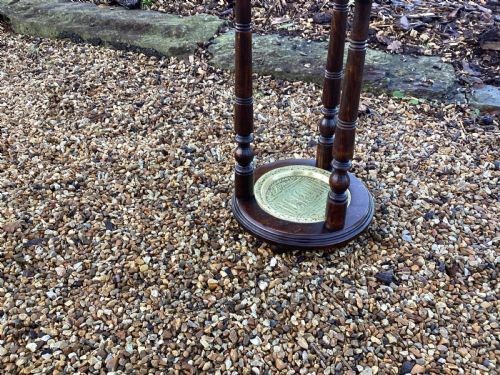 VICTORIAN WALNUT STICK STAND - ADDITIONAL PHOTO 2
