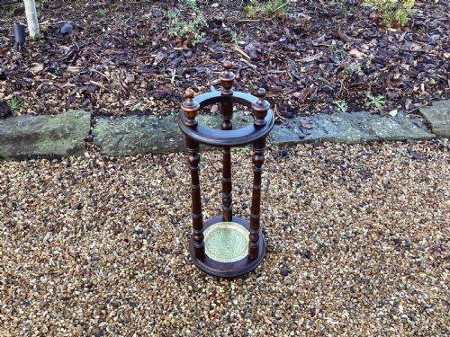 VICTORIAN WALNUT STICK STAND - ADDITIONAL PHOTO 6