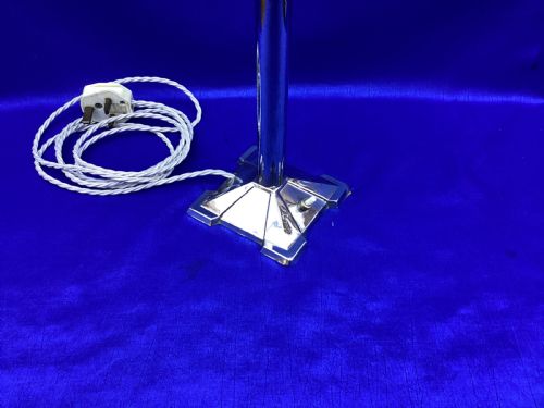ART DECO CHROME TABLE LAMP - ADDITIONAL PHOTO 9