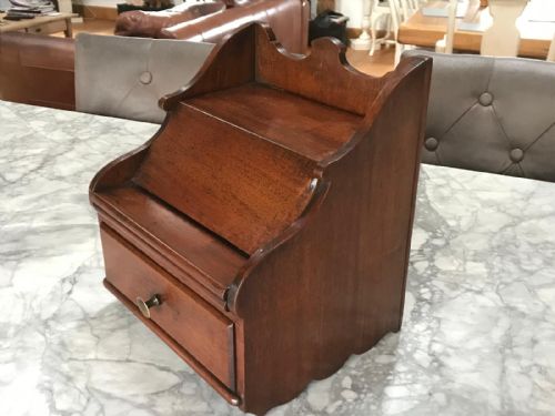 VICTORIAN MAHOGANY BUTLERS BOX - ADDITIONAL PHOTO 3