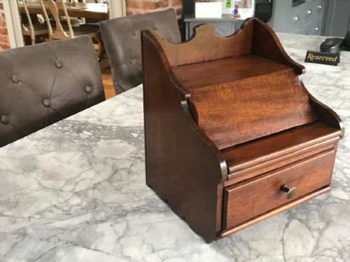 VICTORIAN MAHOGANY BUTLERS BOX - ADDITIONAL PHOTO 7