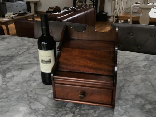 VICTORIAN MAHOGANY BUTLERS BOX - ADDITIONAL PHOTO 10