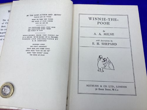 WINNIE THE POOH AA MILNE BOOKS 1920S - ADDITIONAL PHOTO 7