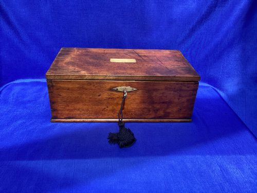 GEORGIAN HOLTZAPFFEL AND CO MAHOGANY TOOLBOX