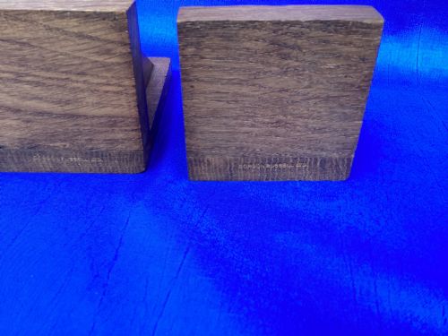 ANTIQUE GORDON RUSSELL OAK BOOK ENDS - ADDITIONAL PHOTO 8