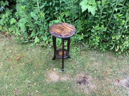 ANTIQUE LIBERTY AND CO WINE TABLE - ADDITIONAL PHOTO 2
