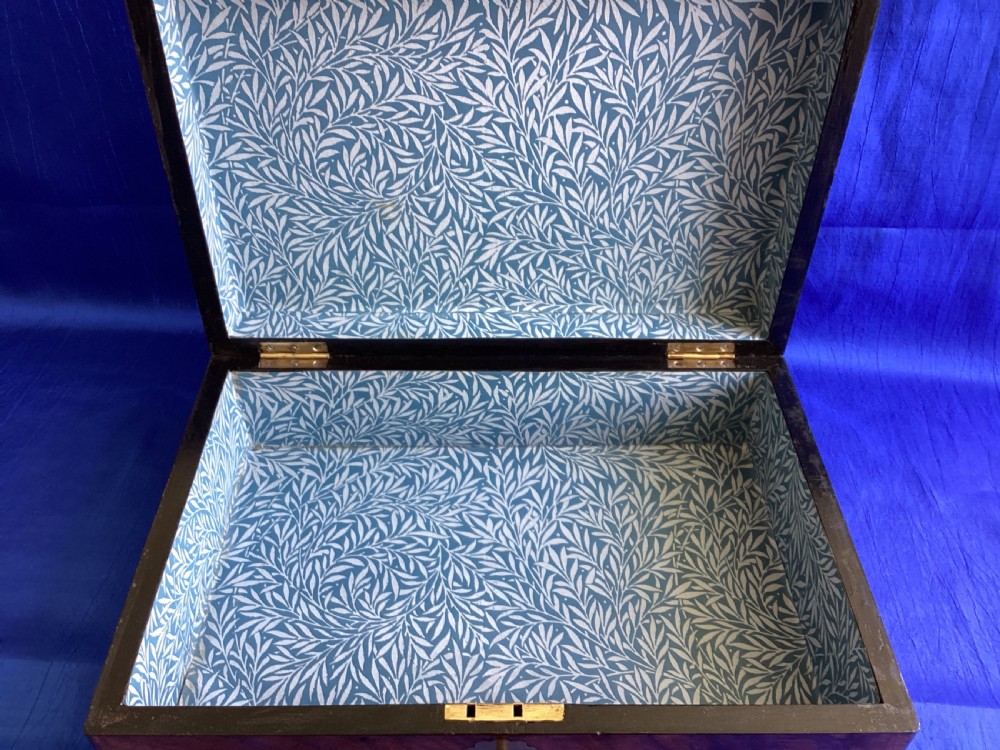Victorian walnut trinket keepsake box View IV