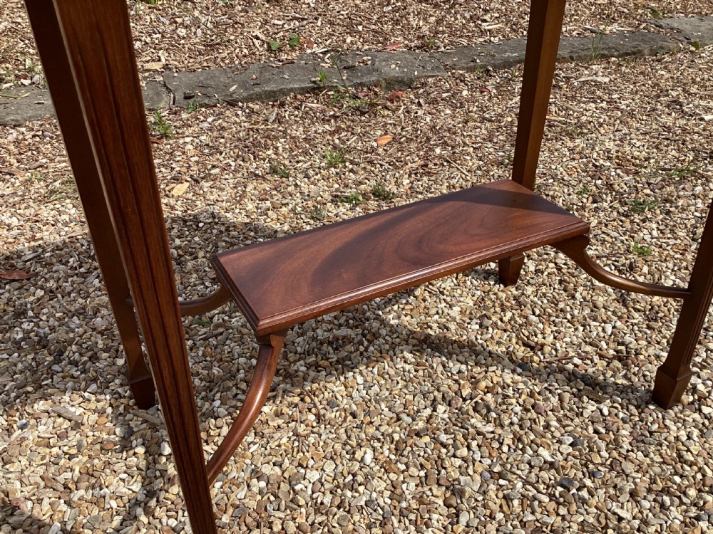 Antique mahogany games table View VI