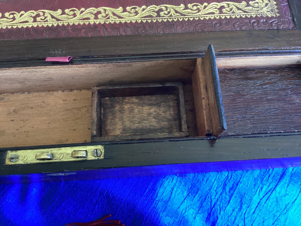Victorian Rosewood and mother of pearl writing slope View VIII