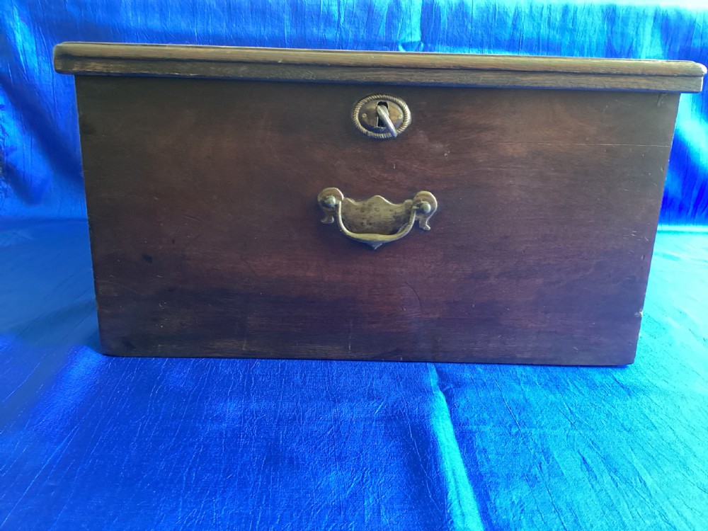 Georgian mahogany bible box View III