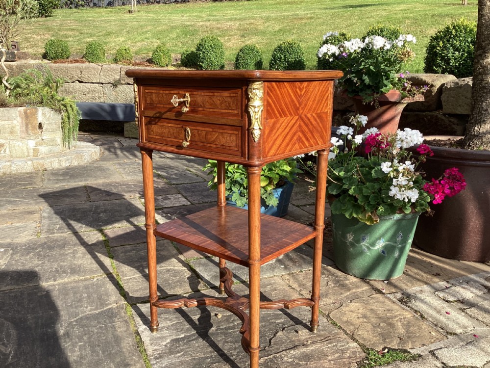 Antique French Empire style side table View II