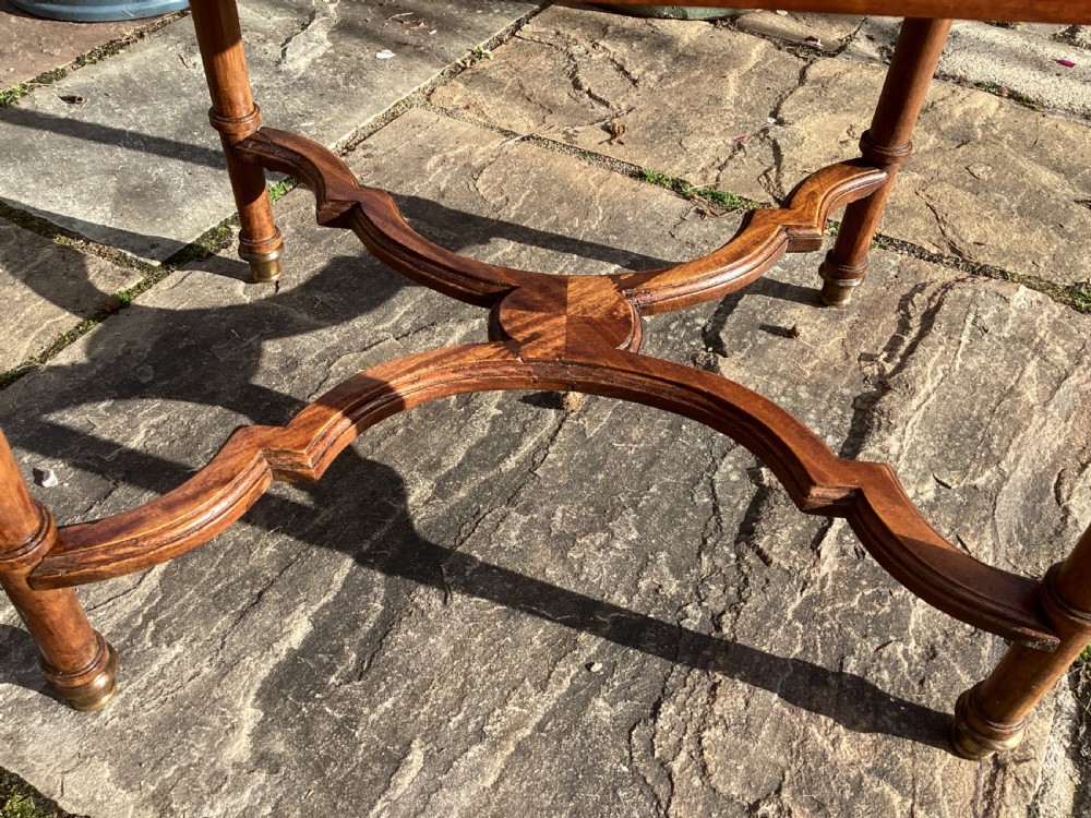 Antique French Empire style side table View VI