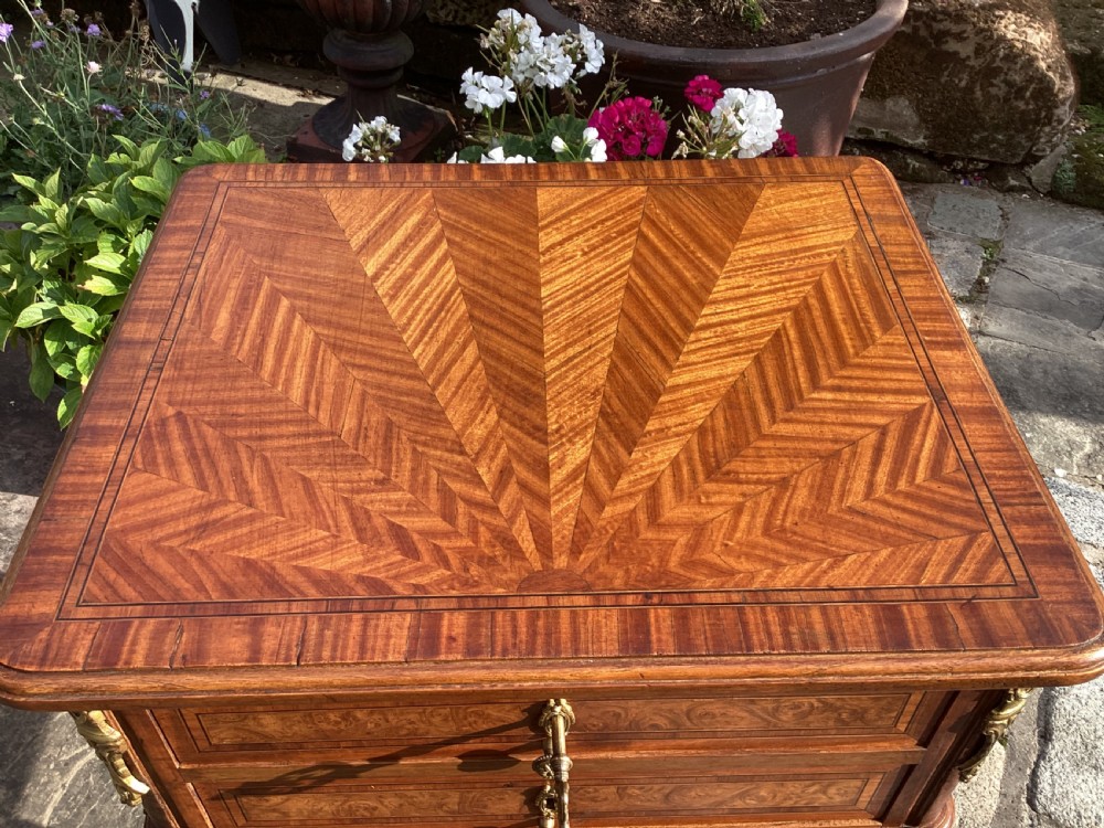 Antique French Empire style side table View VII