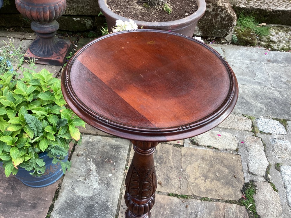 Victorian mahogany jardiniere stand View II