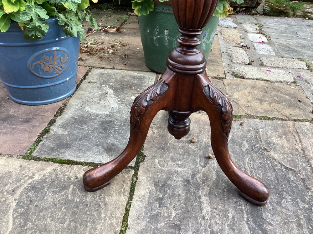 Victorian mahogany jardiniere stand View IV