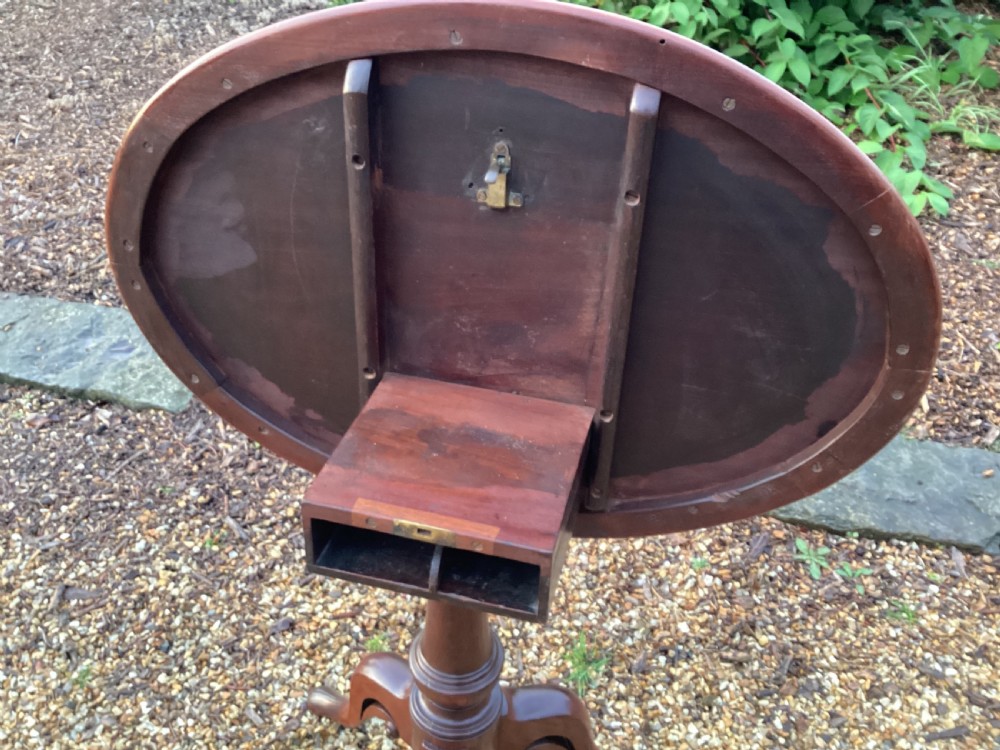 Victorian mahogany tilt top breakfast table View VI