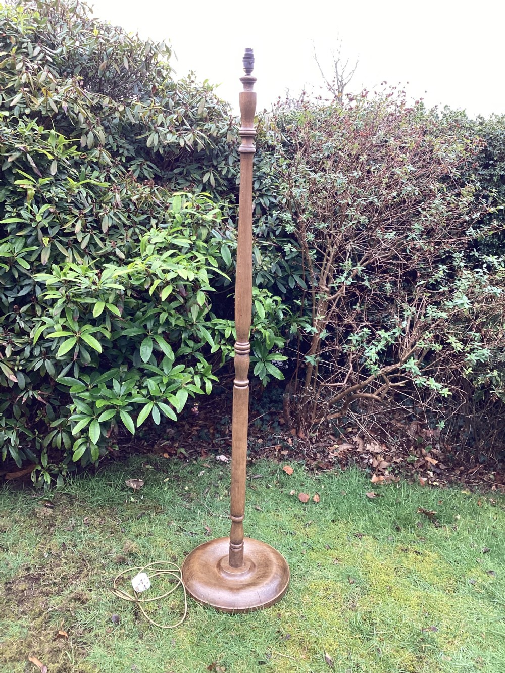 Antique standard lamp