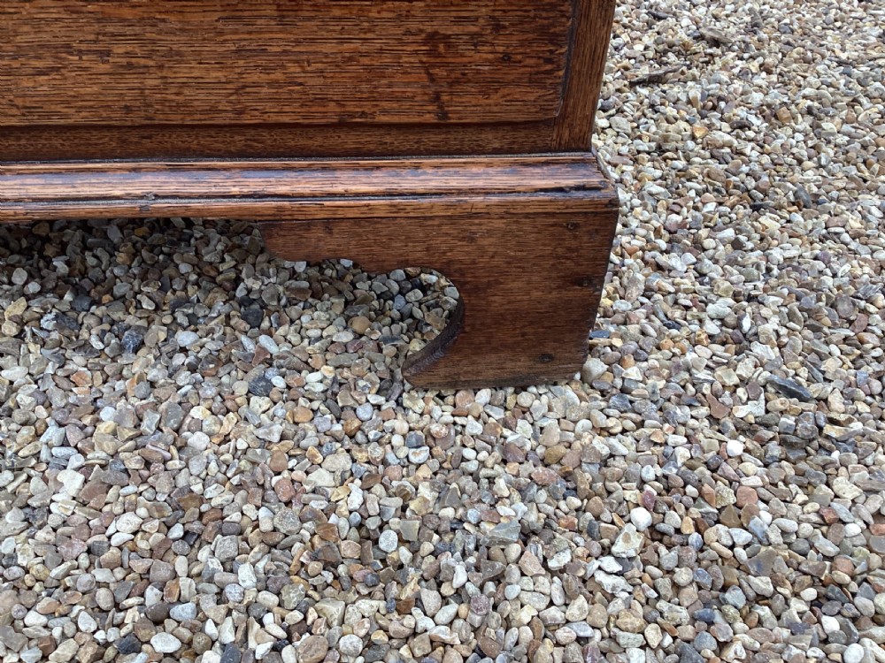 Antique Georgian oak chest of drawers View VI